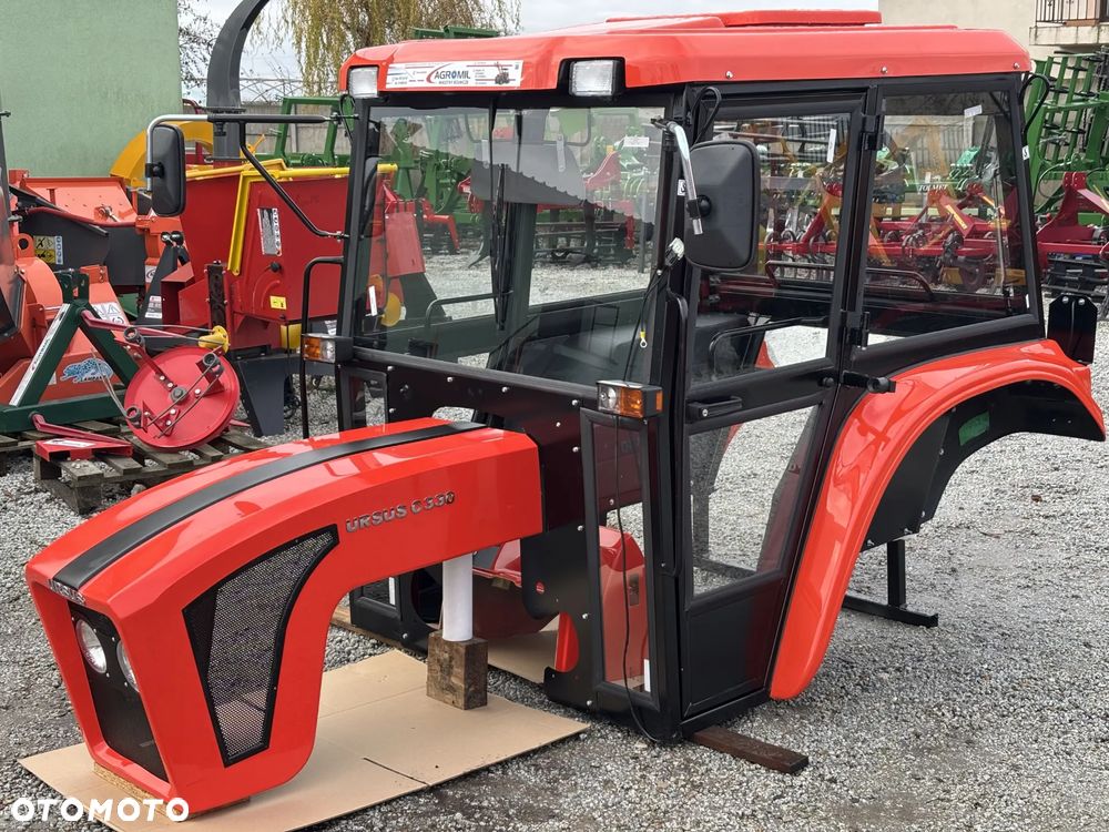 Kabina C330 maska C- 330 Naglak zestaw wiśniowy kabiny maska retro - 4