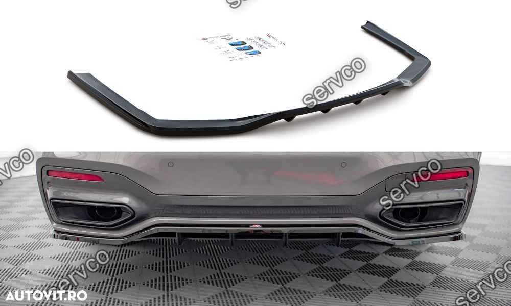Prelungire bara spate Bmw Seria 7 G11 M-Pack 2019- v3 Maxton Design - 5