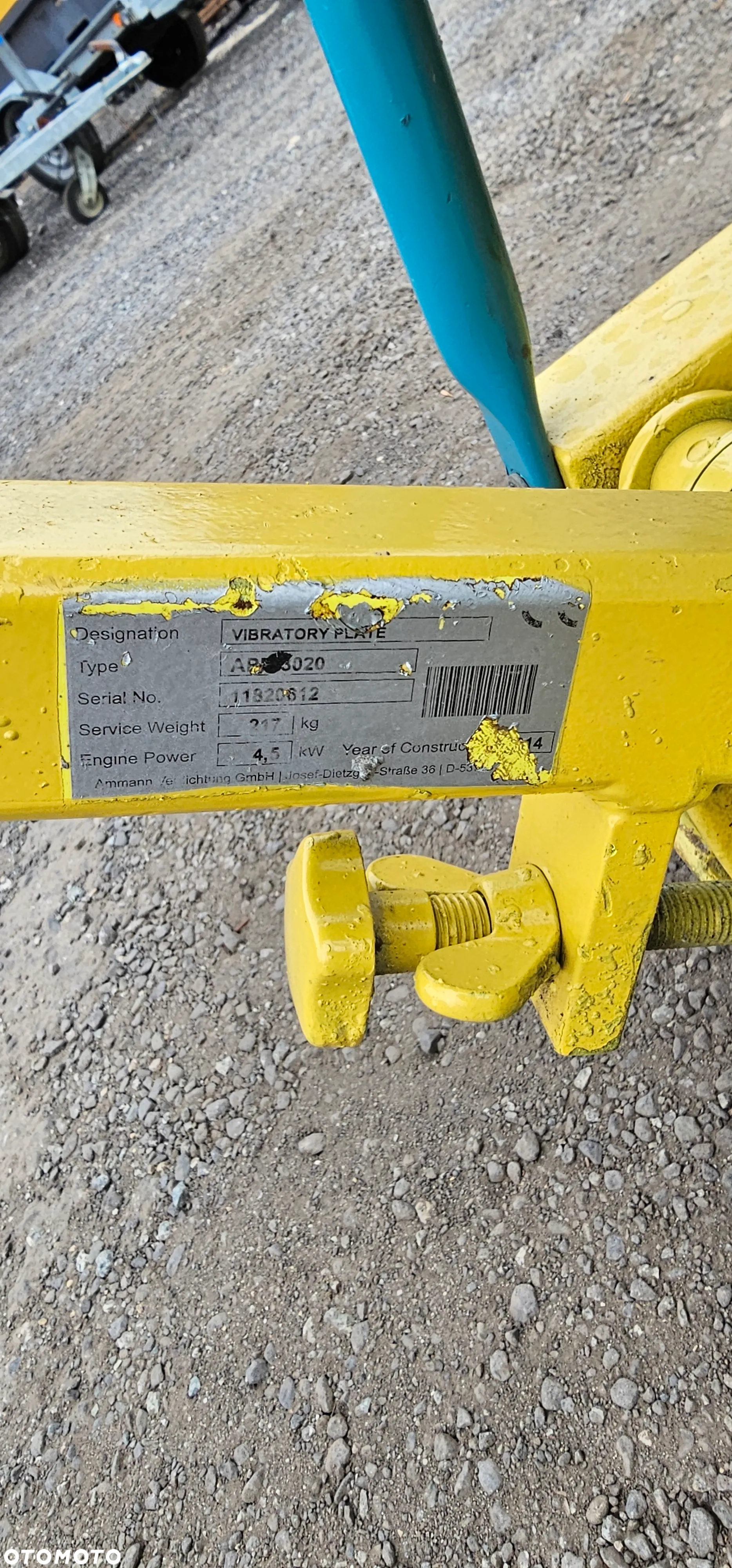 Zagęszczarka gruntu Ammann APR3020 Wacker dpu 3060 - 6