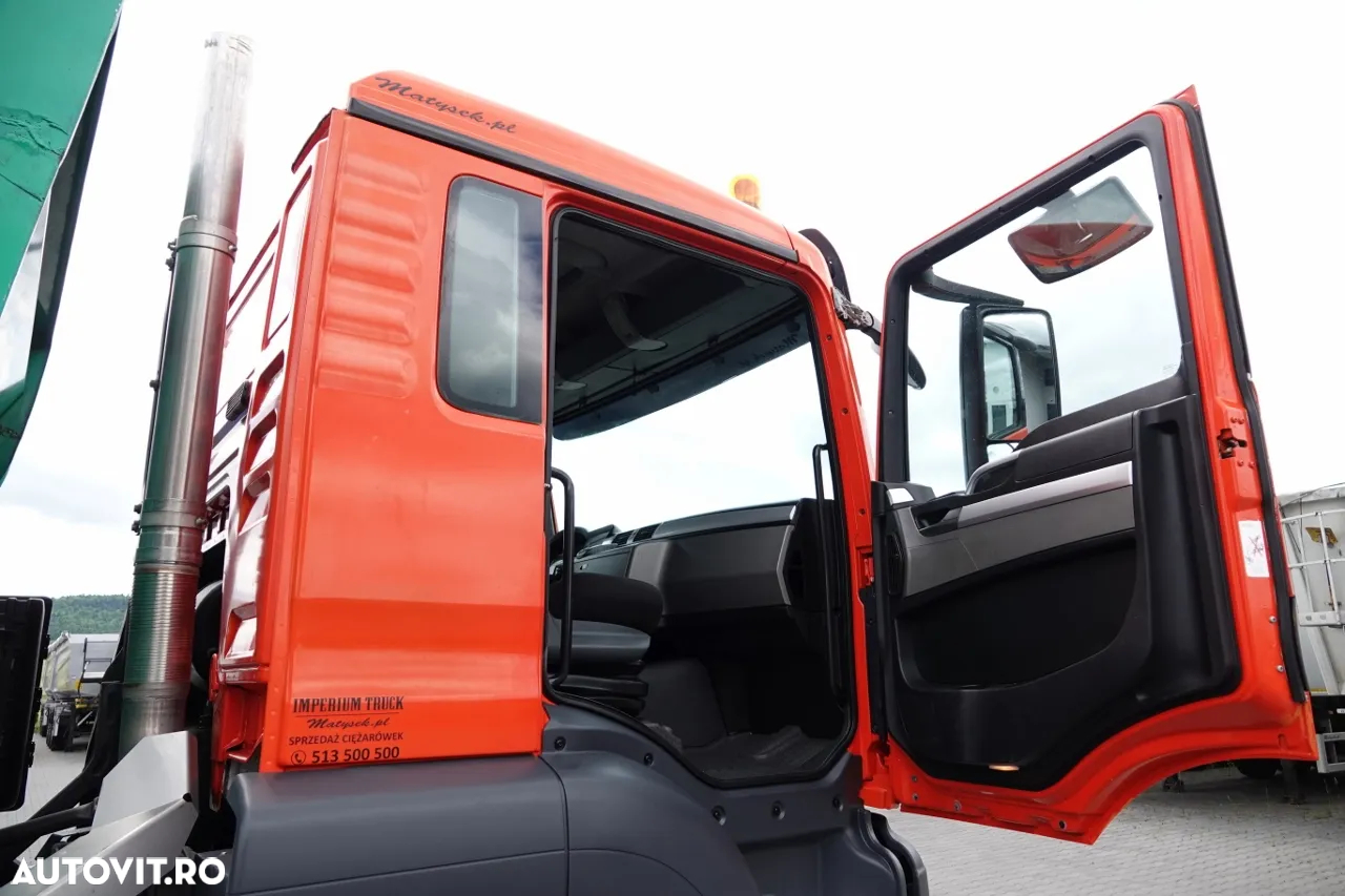 MAN TGS 35.400 / 8X4 / BASCULĂ 2 LATURĂ / HYDROBURT / BORDMATIC / EURO 5 - 37
