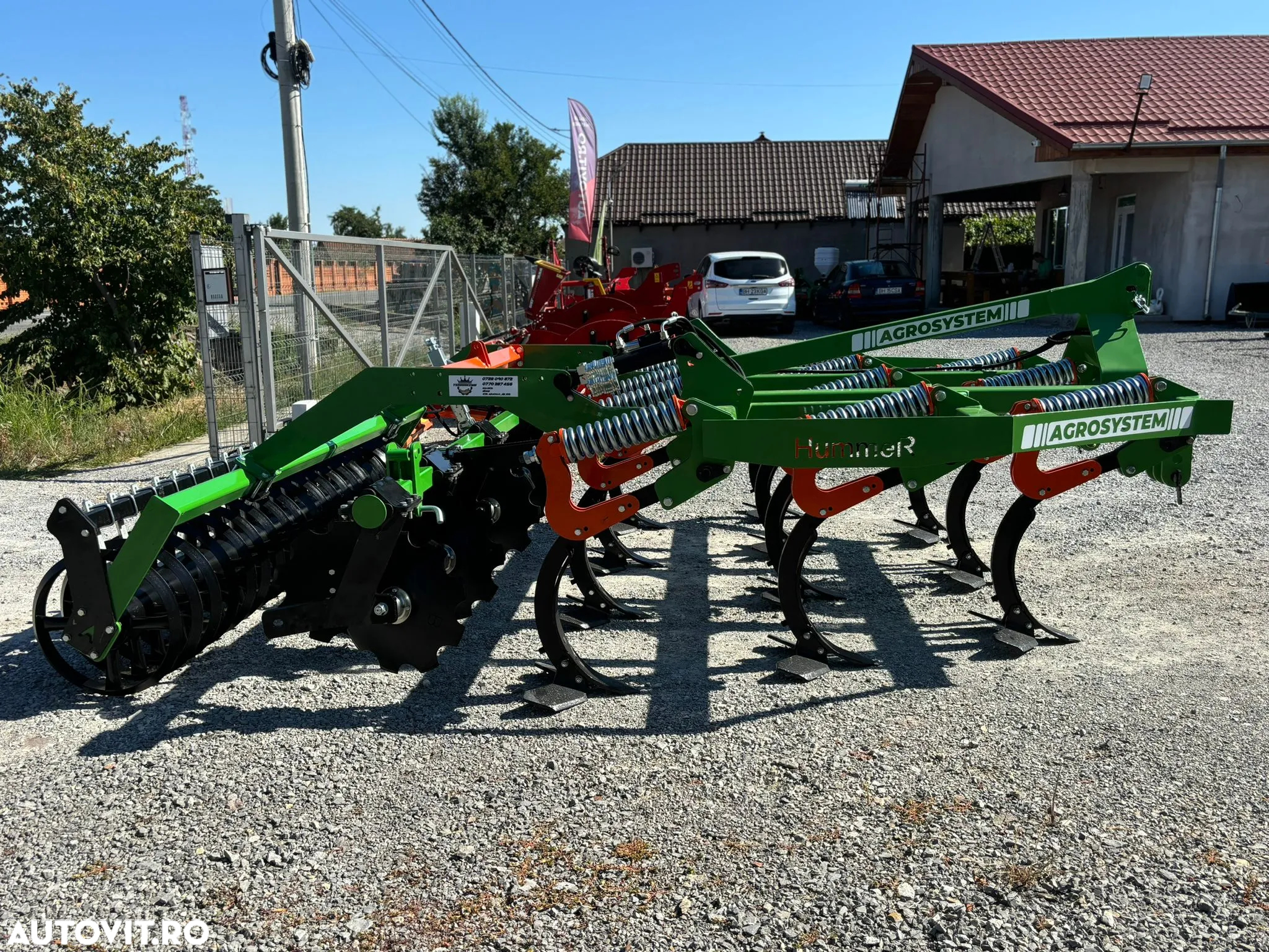 Terraking Gruber/Dezmiristitor Hummer Agro-System 3.0m/11 ancore - 3