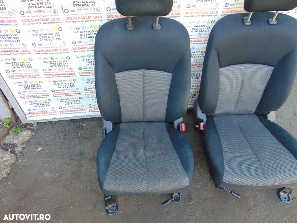 Scaune fata Mitsubishi l200 model dupa 2015 scaun sofer pasager stanga dreapta fiat fullback - 4