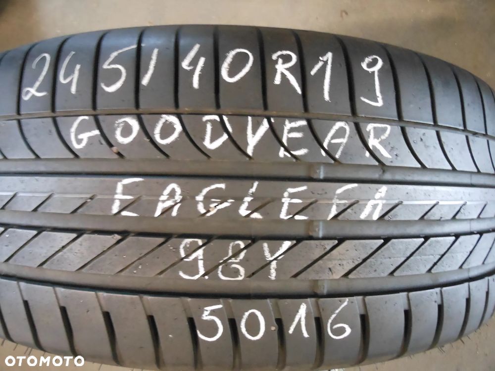 OPONA POJEDYNKA  245/40R19 GOODYEAR EAGLE F1 RSC DOT 5016 8MM - 1