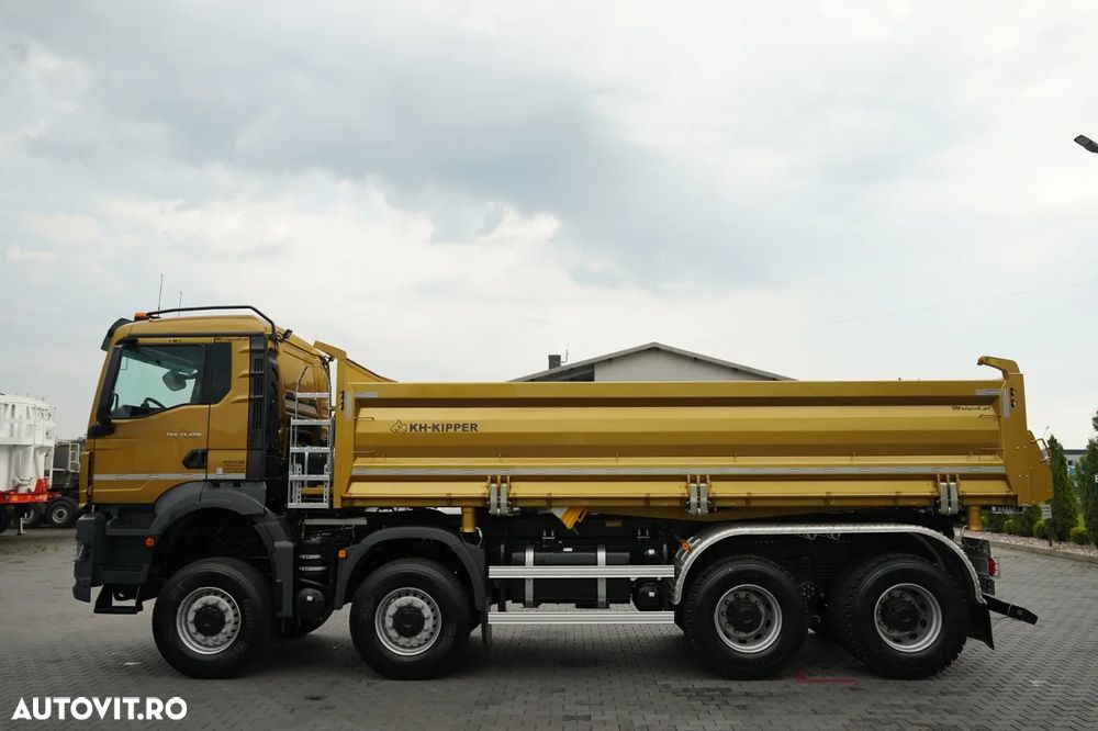 MAN TGS 41.480 / 8X6 / BASCULATOR 3 LATE / BORDMATIC / KH KIPPER / AUTOMAT / NOU / 2026 / - 12