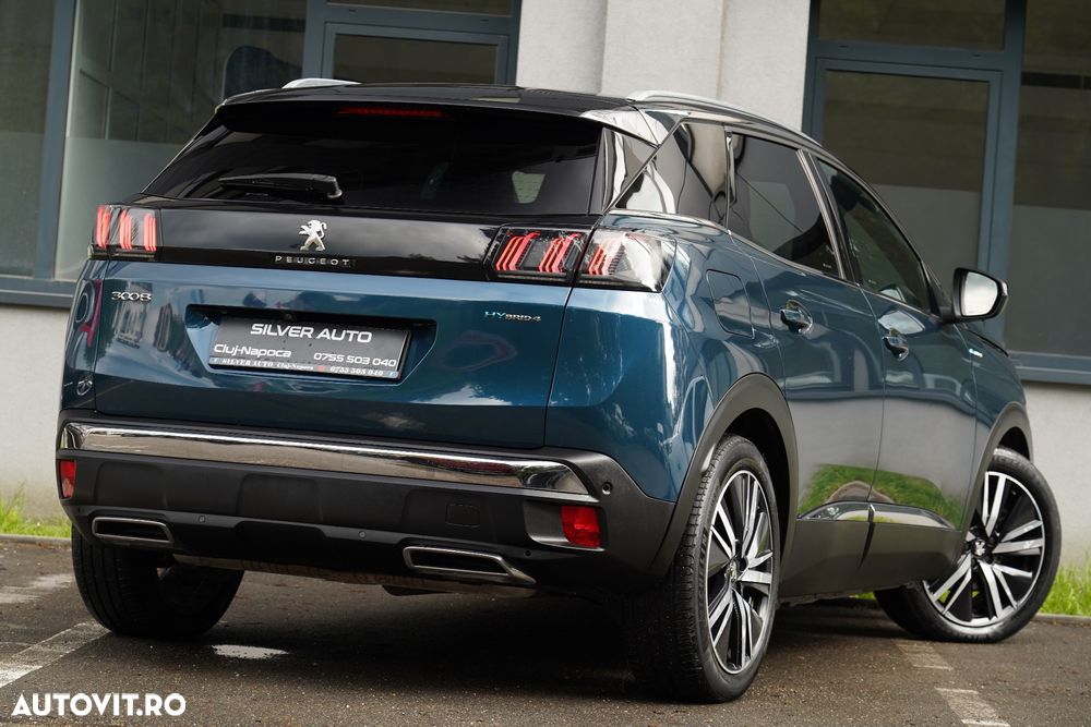 Peugeot 3008 PHEV EAT8 4X4 GT Pack - 21