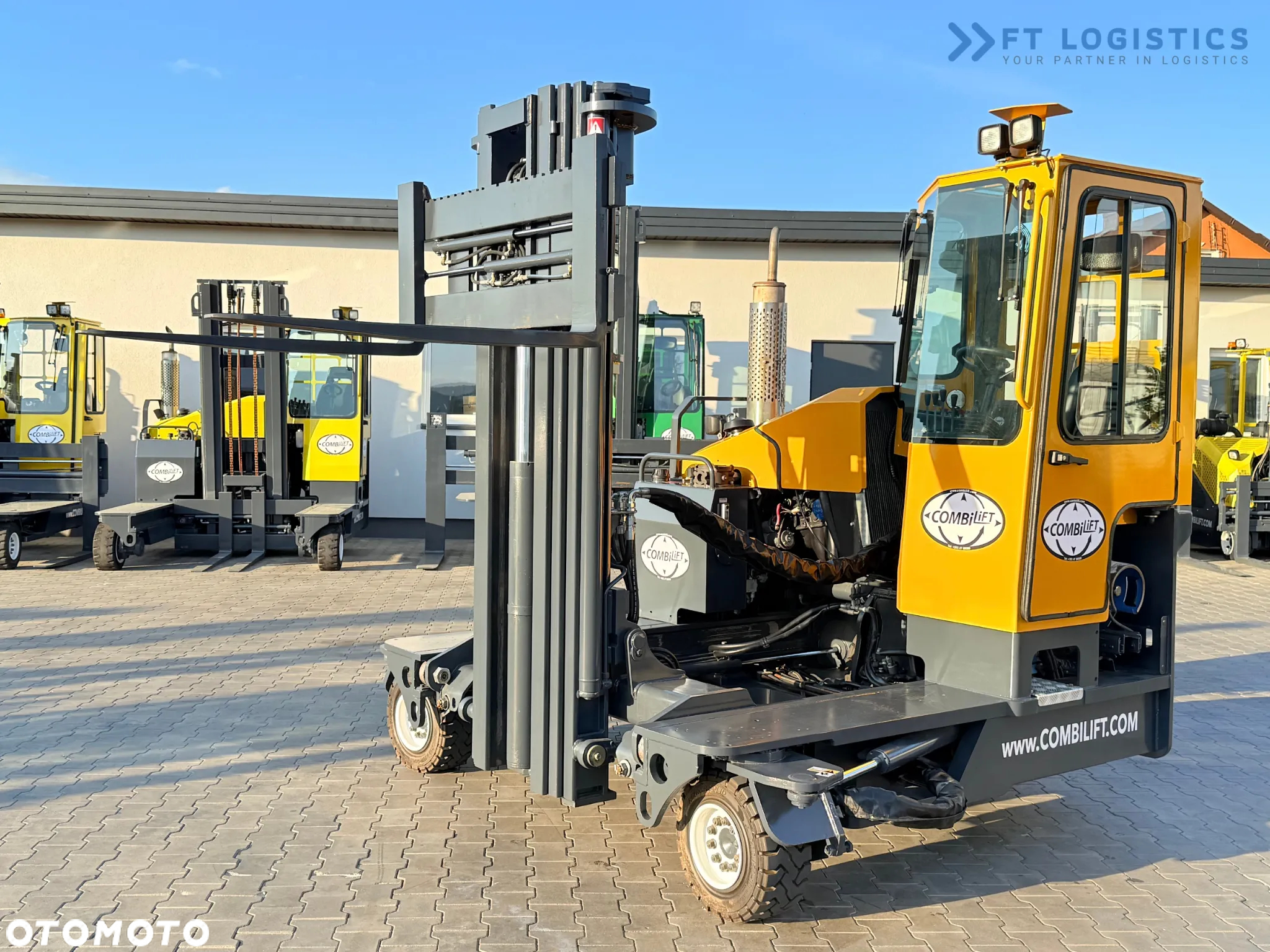 Combilift C4000 / GAS / TRIPLEX - 5600MM / WOLNY SKOK / PRZESUW WIDEŁ / JAK NOWY - 2