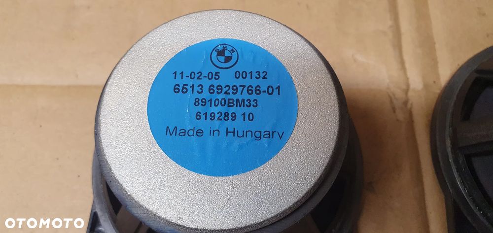 Głośnik prawy lewy tył tylny BMW 6 E63 6929766 - 4