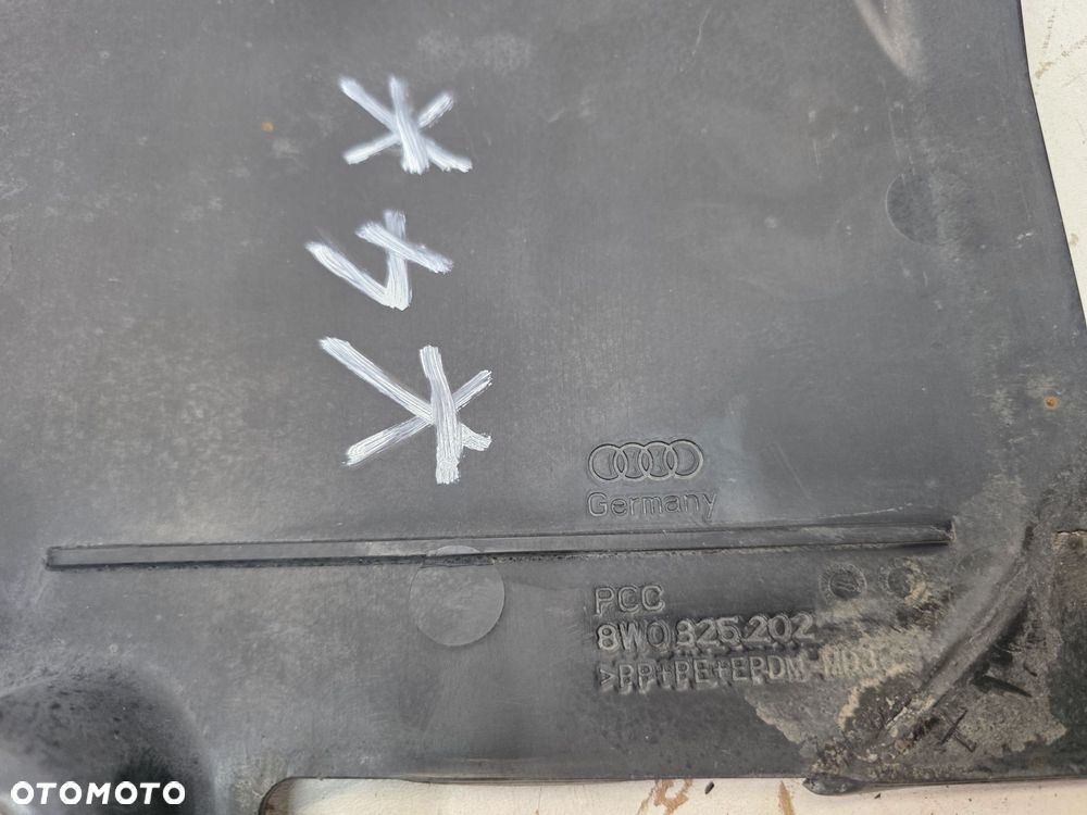 OSŁONA PODWOZIA PRAWY PRZÓD MAŁA AUDI A4 B9 A5 8W 8W0825202 *4* - 7
