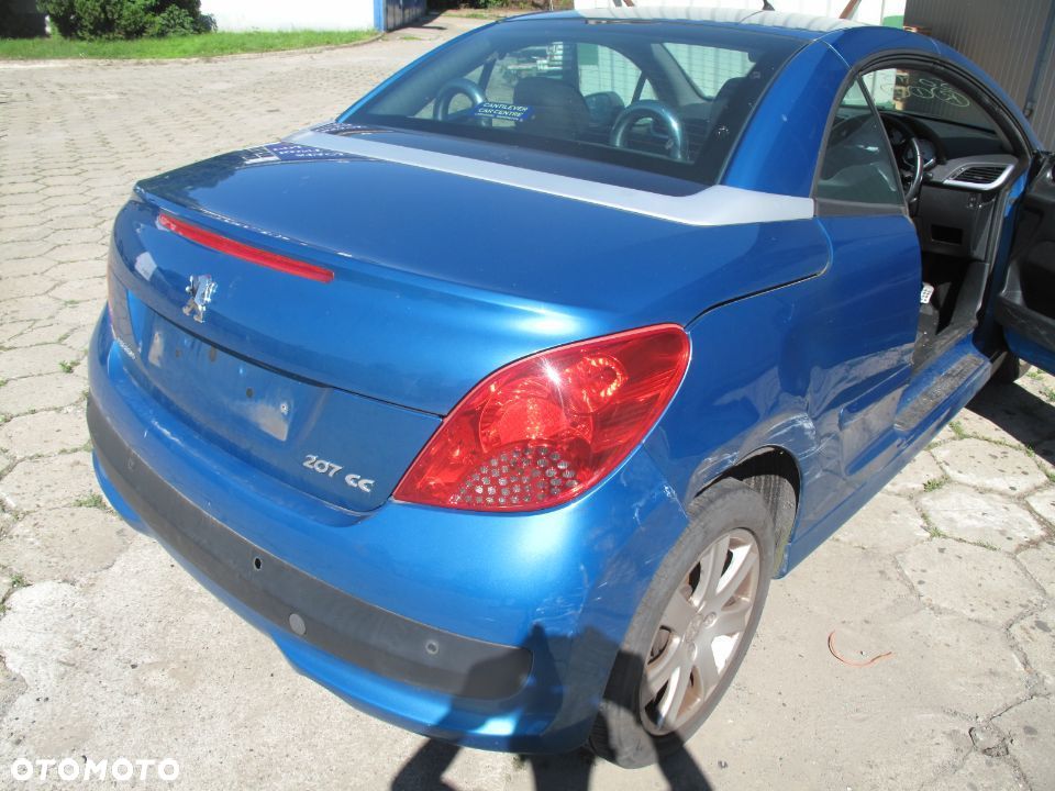 Zderzak tył PEUGEOT 207 CC KMUD - 2