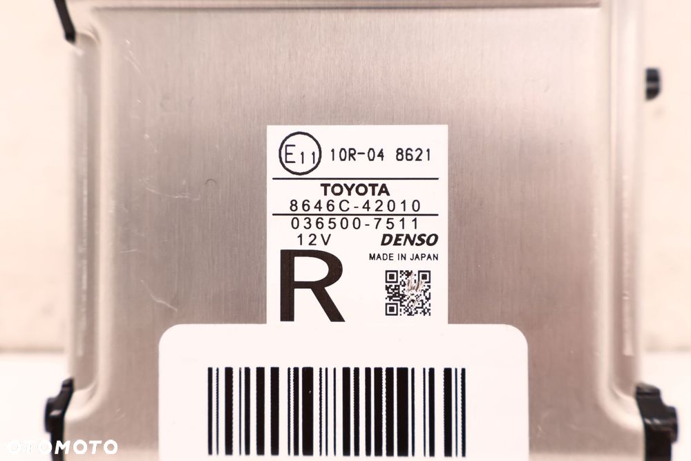 TOYOTA RAV4 IV KAMERA SZYBY PRZEDNIEJ 8646C-42010 - 5