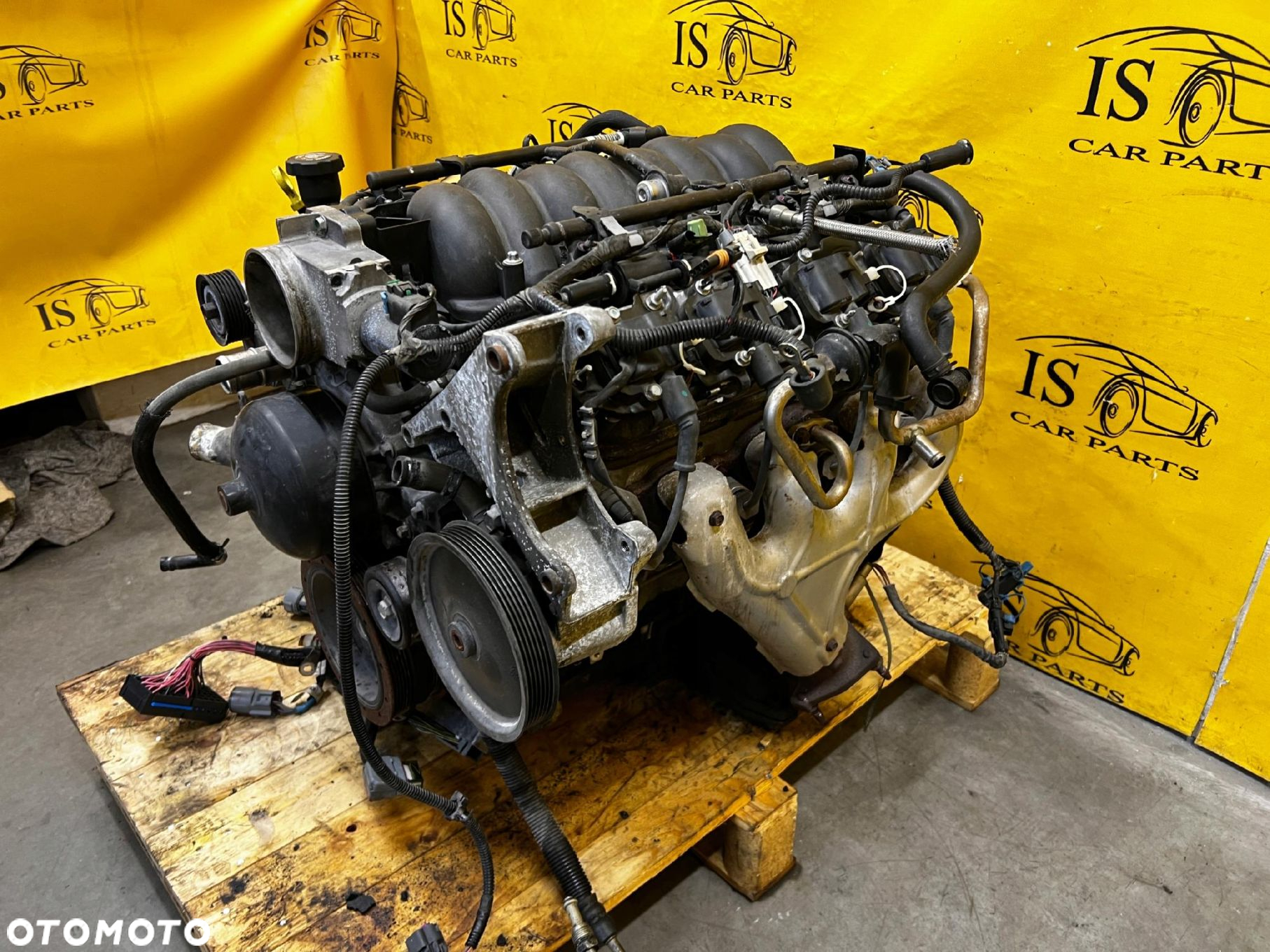 KOMPLETNY SILNIK SŁUPEK CHEVROLET CORVETTE C5 5.7 V8 LS1 97-04 - 2