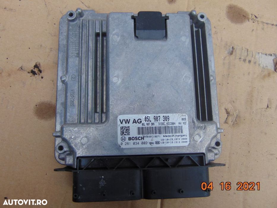 Ecu Audi A6 4k C8 2.0 cutie automata calculator motor audi a6 c8 - 1