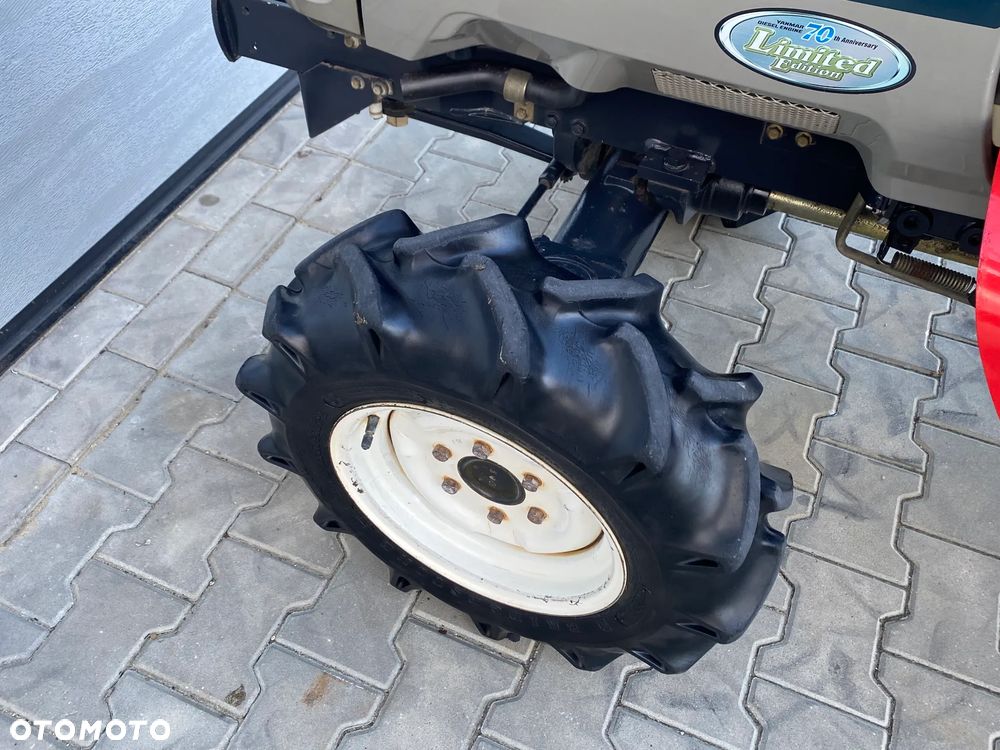 Yanmar AF120 Mini traktor Ciągnik Traktorek 4x4 + Ładowacz czołowy TUR Wspomaganie kierownicy Rewers - 18