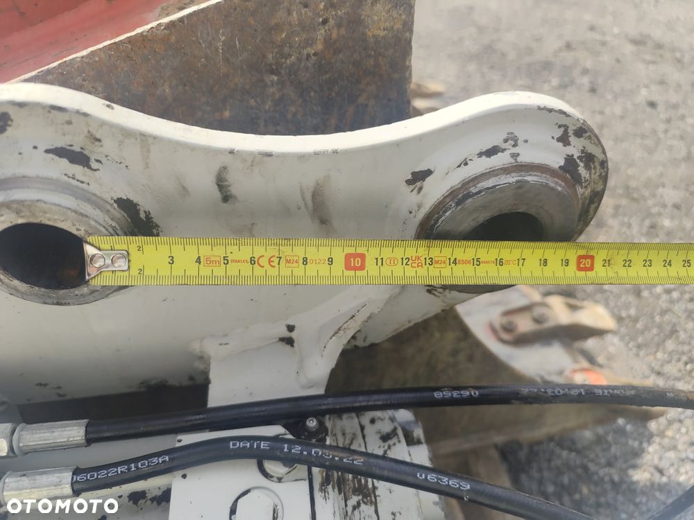 Obrotnica powertilt tilt szybkozłącze hydrauliczny Lehnhoff MS03 z hakiem ładunkowym - 11