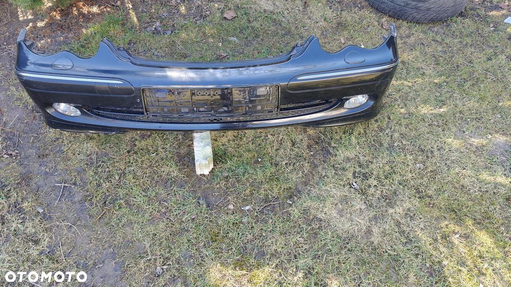 MERCEDES W203 Zderzak przedni Przód Pod Spryskiwacze Chrom 040 Czarny Xenon Avantgarde - 21