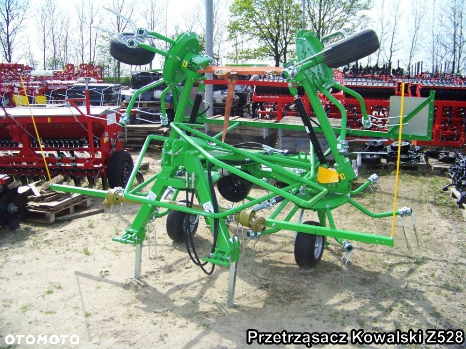*PROMOCJA* Przetrząsacz TALEX Kowalski Jarmet TORNADO 4 wirnikowy 5,3m 5,2m 5m PAJĄK NOWY - 20