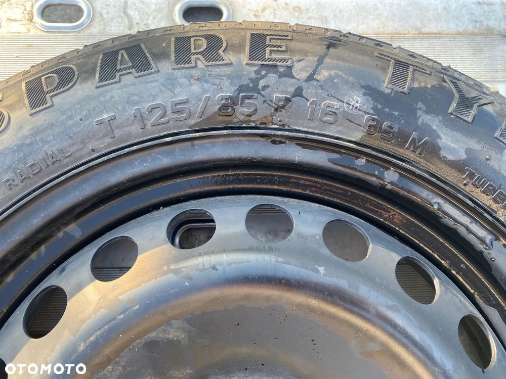 KOŁO ZAPASOWE ZAPAS DOJAZDÓWKA VOLVO V50 5x108 125/85R16 PIRELLI - 4