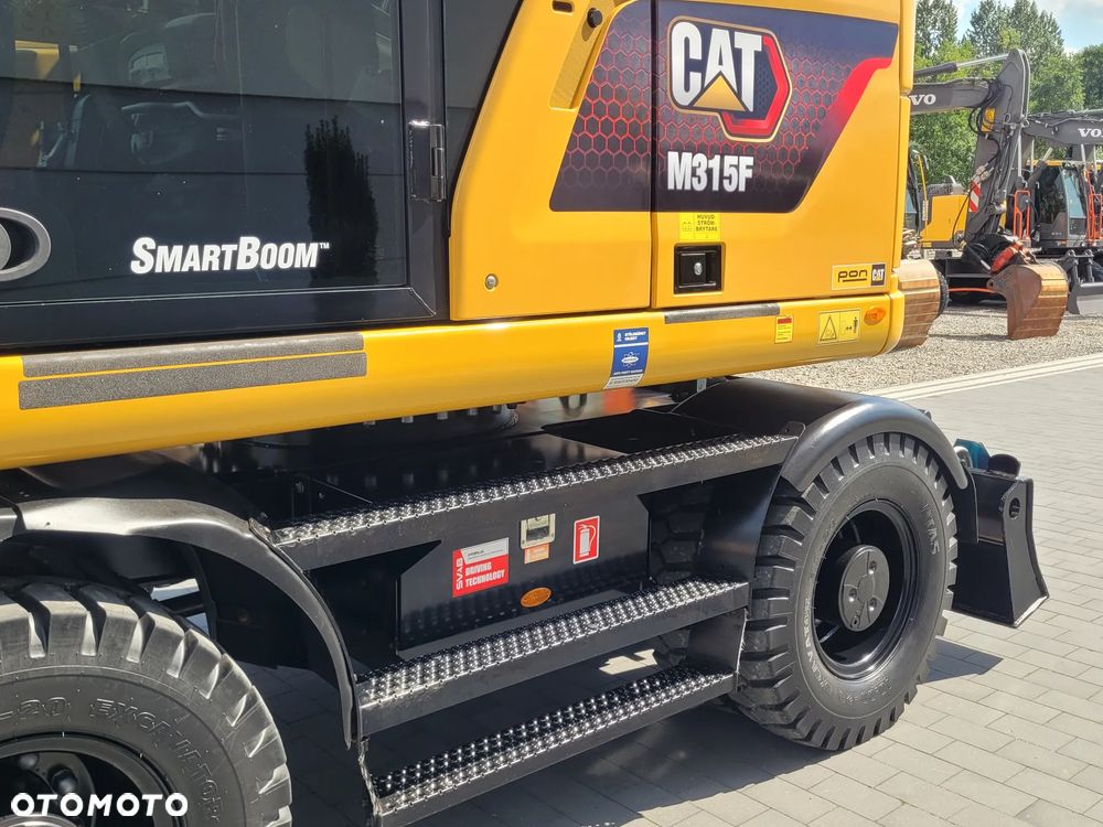 Caterpillar M315F / ROTOTILT ze szczypcami / 3700h / jak NOWA / - 8