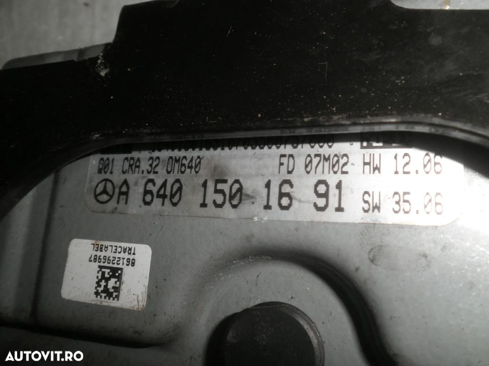 ECU / calculator motor Mercedes A Class W169 2.0 CDI A6401501691 - 3
