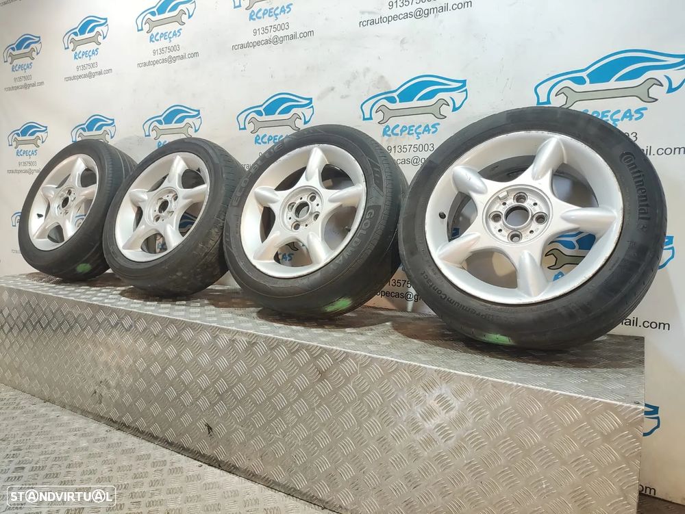 Conjunto de Jantes 16 Originais Mini 6.5J ET48 4x100 1512348 1512349 - 9