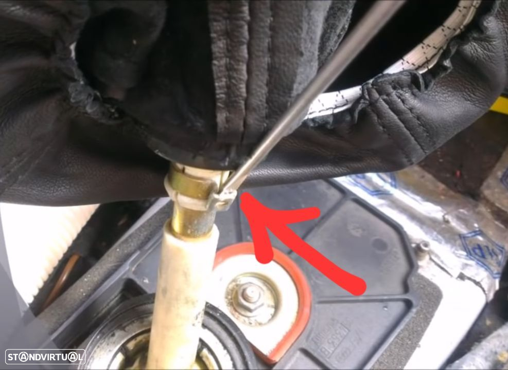 Fole mudanças Volkswagen Passat B5 B5.5 3B 3BG - 6 velocidades braçadeira - 2