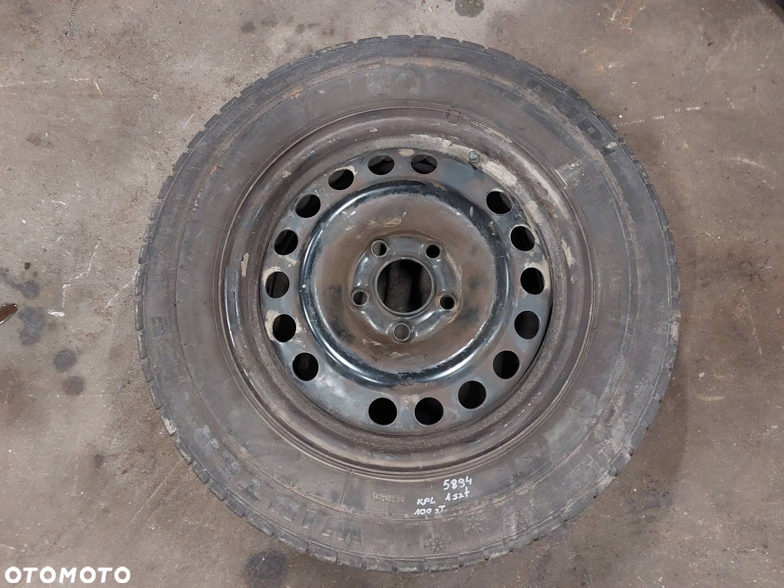 KOŁO ZAPASOWE ZAPAS 5x110 6Jx15 ET43 FI65,1 195/65R15 2015R OPEL - 1