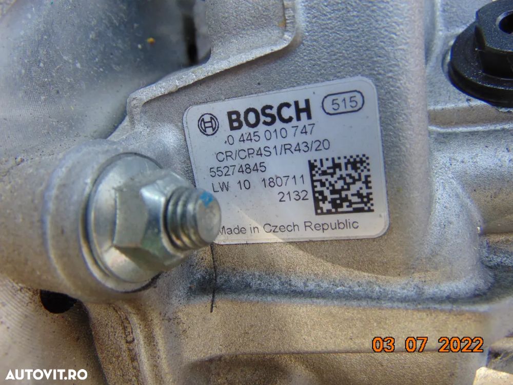 Pompa inalte alfa romeo stelvio 2.2 giulia pompa ianlta presiune - 4