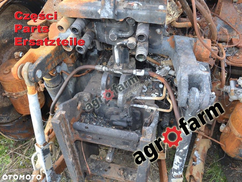 Deutz Agrotron K430 części, skrzynia biegów, oś - 3
