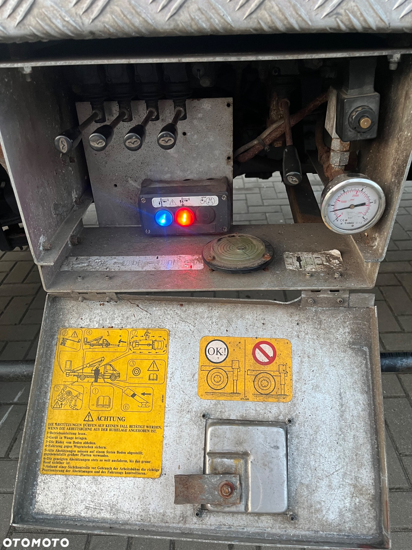 Nissan Podnośnik Koszowy GSR 179 Pełna Hydraulika Góra dół Zwyżka Kosz Izolowany! Jak Ruthmann Wumag Multitel - 28