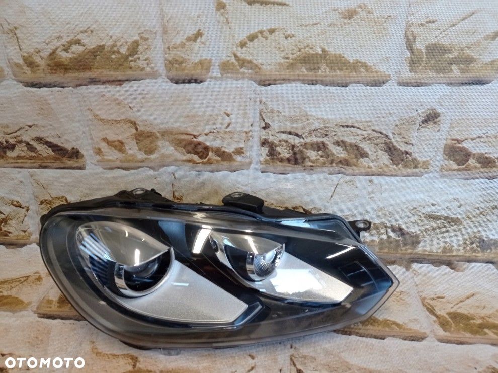 vw golf 6 VI lampa xenon skrętny bez led lewa europa - 5