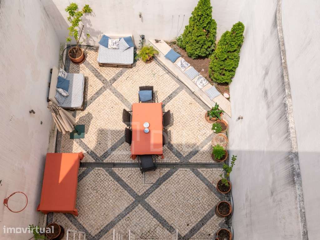Moradia T6 com quatro pisos e terraço no Príncipe Real - Grande imagem: 5/51