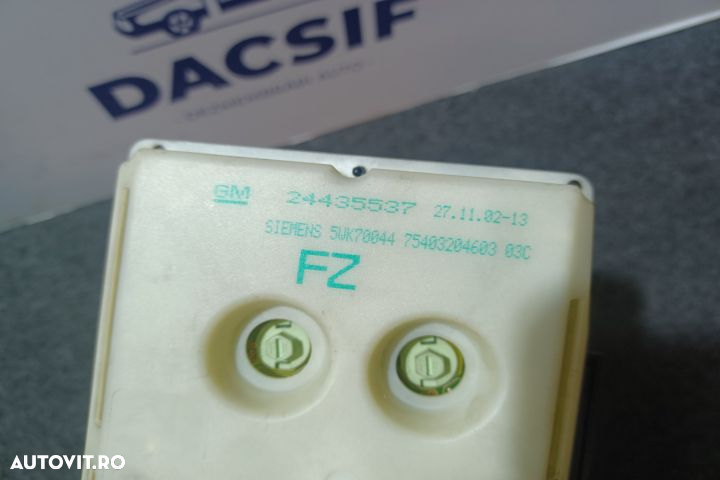 Display bord 24435537 5WK70044 Opel Zafira A [1999 - 2003] Minivan 5- - 4