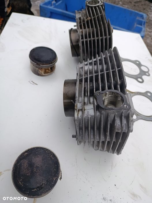 Cylinder Yamaha Virago 535 XV 2yl cylindry tłoki tłok silnika E1 - 4
