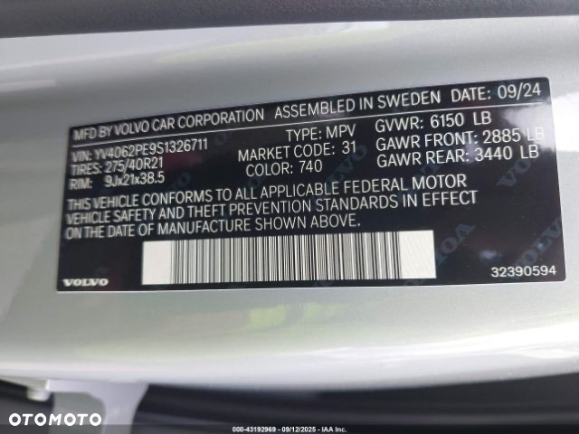 Volvo XC 90 T6 AWD Geartronic Inscription - 12