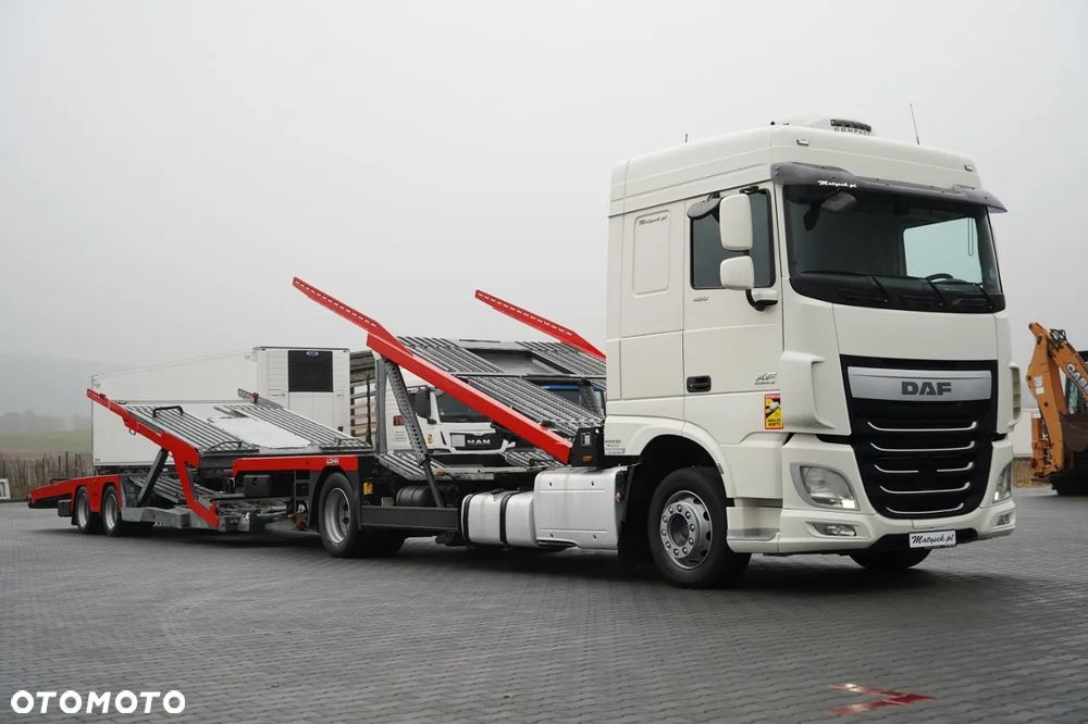 DAF XF 480 / LORA / LOHR / 16,5 M / 4 DOSTAWCZAKI / 6 OSOBÓWEK / KLIMA POSTOJOWA / EURO 6 - 13