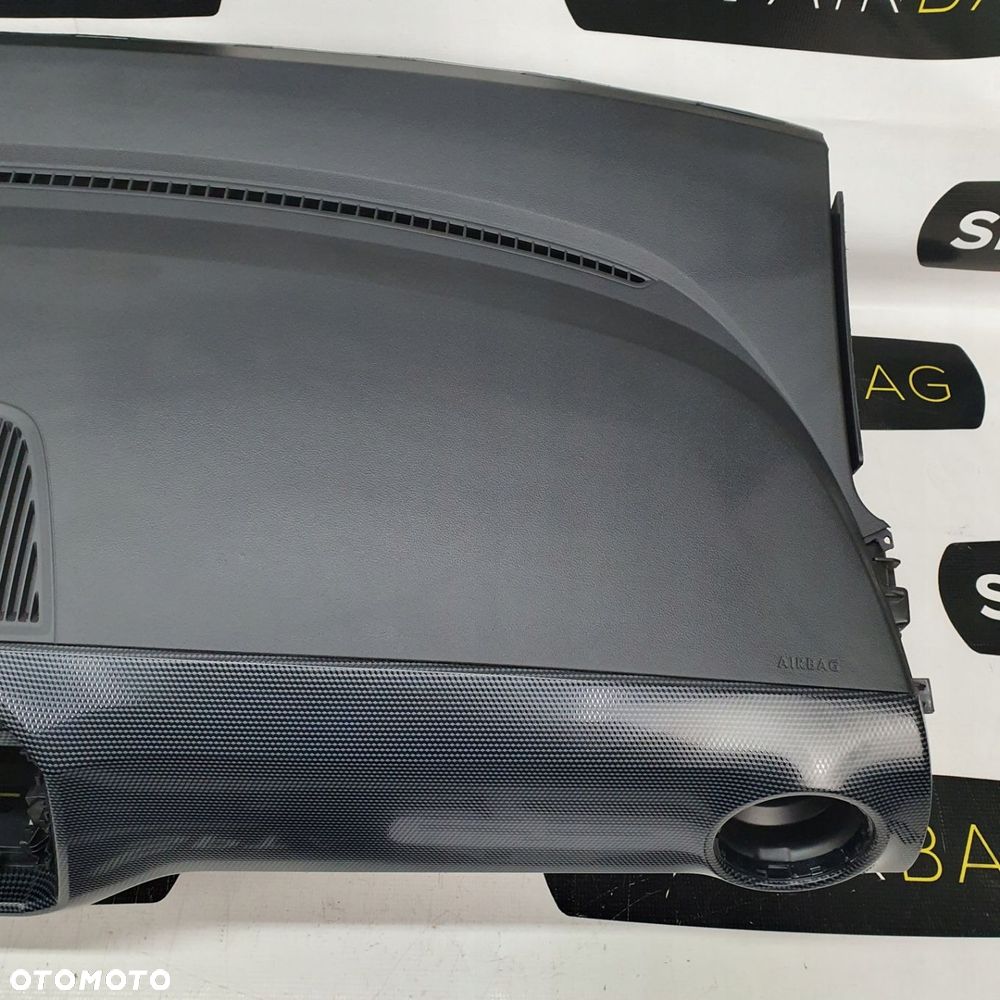 VW UP! UP DESKA ROZDZIELCZA KONSOLA KOKPIT PULPIT PODUSZKI AIRBAG AIR BAG PASY KIT SET - 4