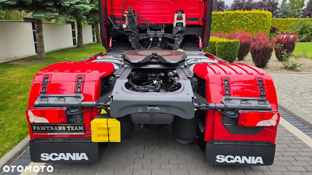 Scania //S500///2023///JEDYNE 311TYŚ KM ///RETARDER///FULL LED///ORUROWANIE/// ZABUDOWY MIĘDZYOSIOWE///ALUMINIOWE FELGI///KLIMATYZACJA POSTOJOWA/// WYŚWIETLACZ OBCIĄŻENIA///STAN BARDZO DOBRY. - 18