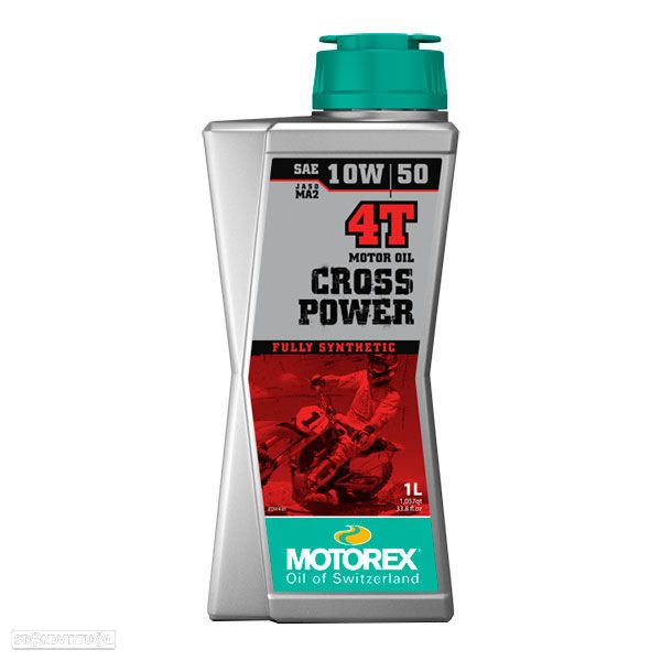 oleo motorex 4t cross power 10w/50 1l - mot198 - 1