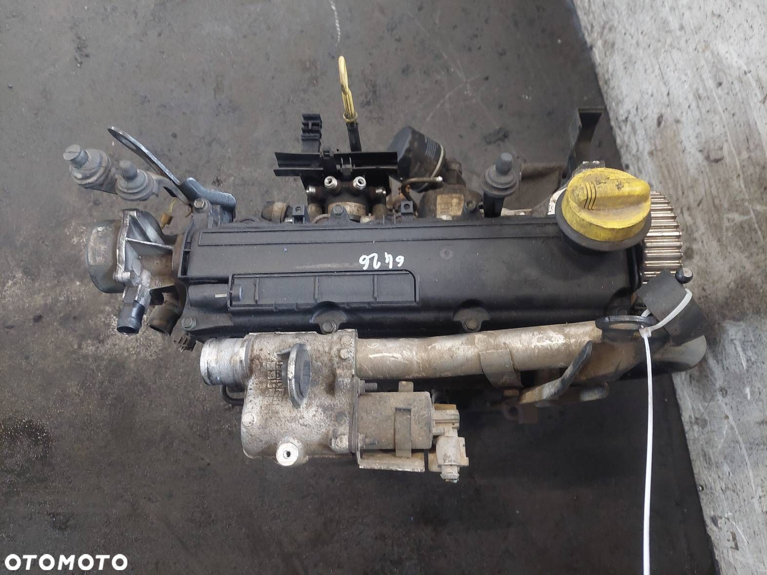 SILNIK DIESEL SŁUPEK NISSAN ALMERA N16 LIFT 1.5 DCI K9K722 - 5