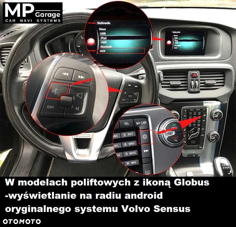 VOLVO S60 II Radio Android 11 4/64 LTE Carplay/AA Qled 9" Montaż!!! - 2