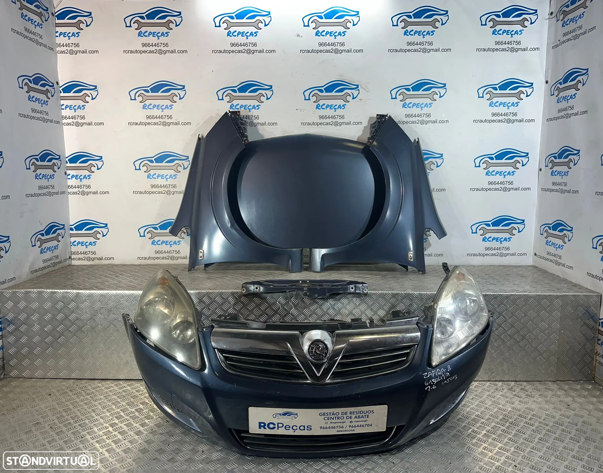 .Frente Completa Original GM Opel Zafira B 1.6i Facelift 2009 a 2014 - 3