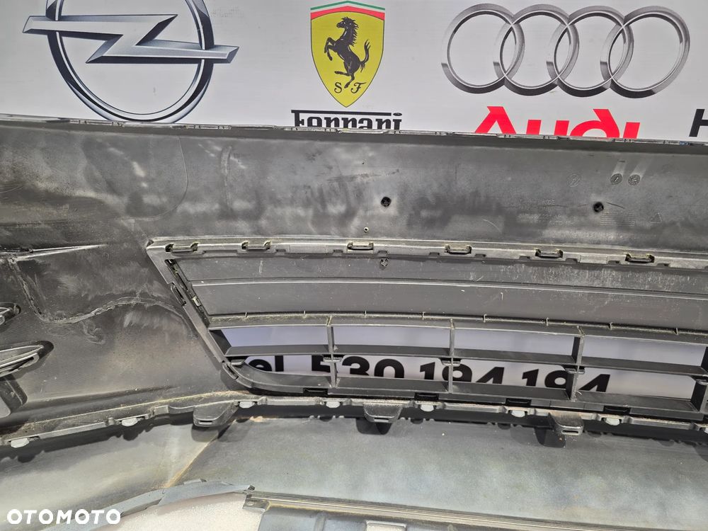 VW TIGUAN 5N0 I LIFT R-LINE 10- ZDERZAK PRZEDNI PRZÓD + KRATKA ŚRODKOWA + LEWA KRATKA BOCZNA + SPOJER + PODKŁADKA POD TABLICE , NR 5N0807221AP , 5N0805903T , NR AUKCJI NZ1560 - 34