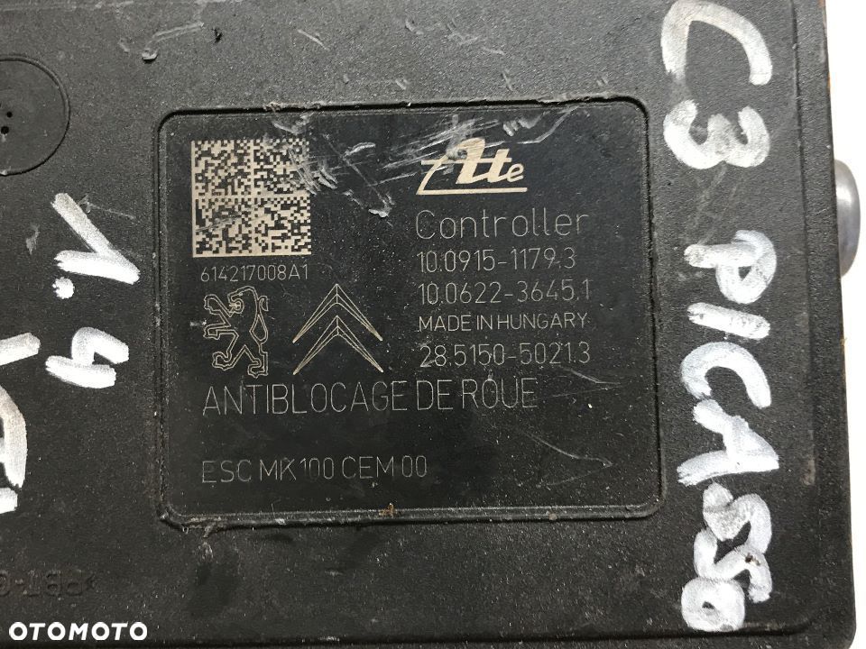 Pompa ABS CITROEN C3 PICCASO DS3 1.4 VTI 9806891780 - 2