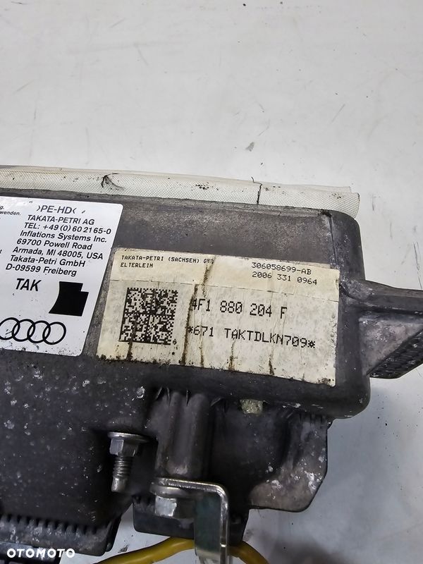 PODUSZKA POWIETRZNA PASAŻERA AUDI A6 C6 4F1880204F - 4