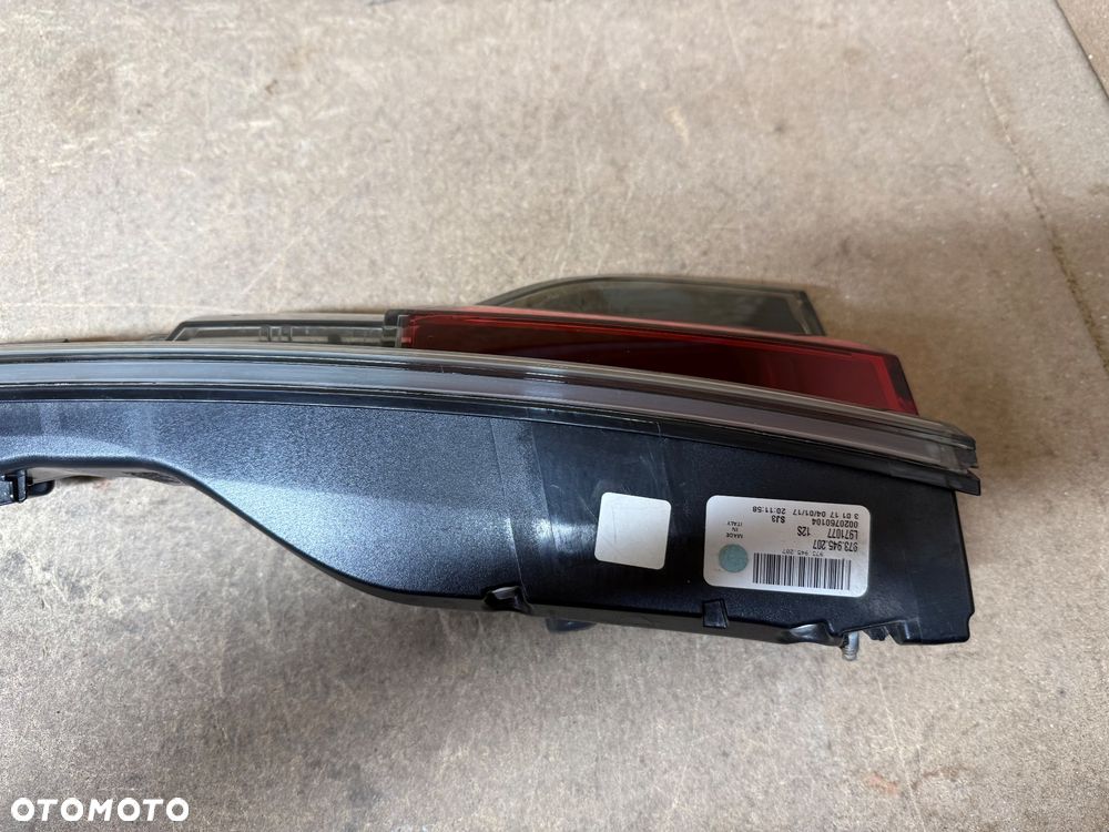 PORSCHE PANAMERA II 971 973  LAMPA LED LEWA TYŁ EUROPA CIEMNA 973945207 - 7