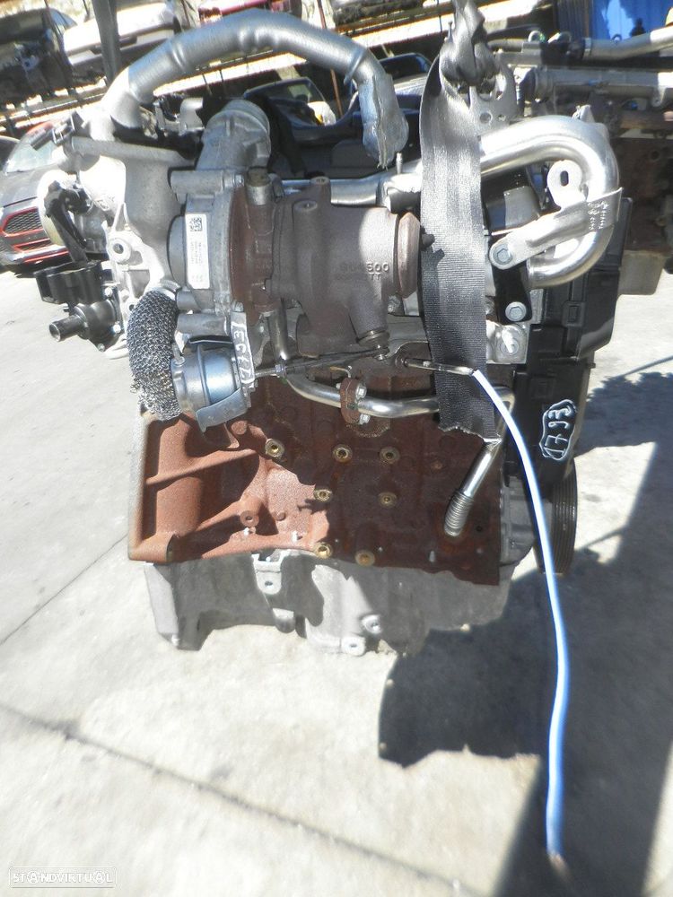 Motor K9K608 RENAULT CLIO 4 2013 1.5DCI 90CV 5P BRANCO - 3