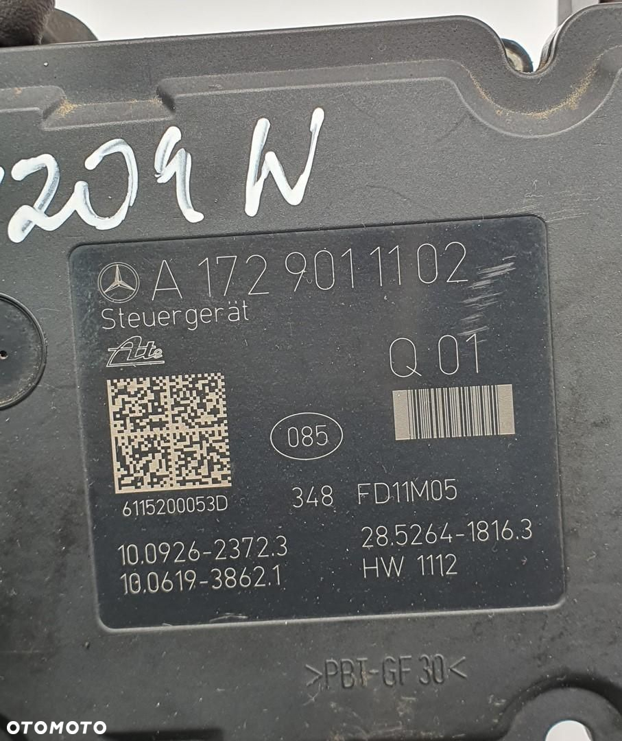 POMPA ABS ABSU MERCEDES W204 1.8 CGI A1729011102 A1724314912 - 5