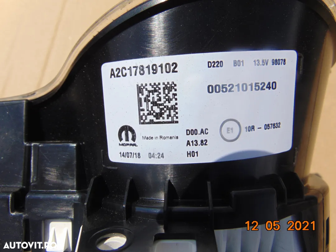 Ceasuri bord Fiat Tipo 2016-prezent 1.4 benzina 1.2 benzina dezmembrez - 3