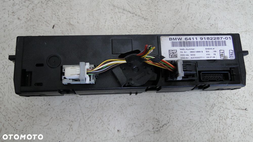 BMW 1 E87 E81 E82 PANEL NAWIEWU KLIMATYZACJI EUROPA - 3