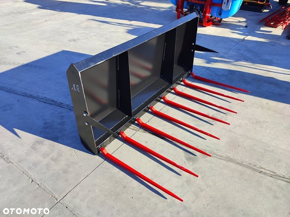 Widły do obornika euroramka  Zęby kute - 3